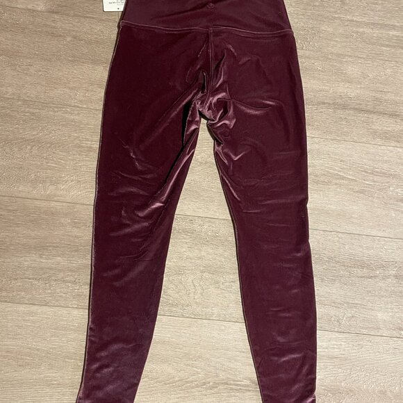 NWT Lululemon Size 10 Wunder Lounge HR Tight 28” *V Velvet Garnet GARN - Picture 5 of 8